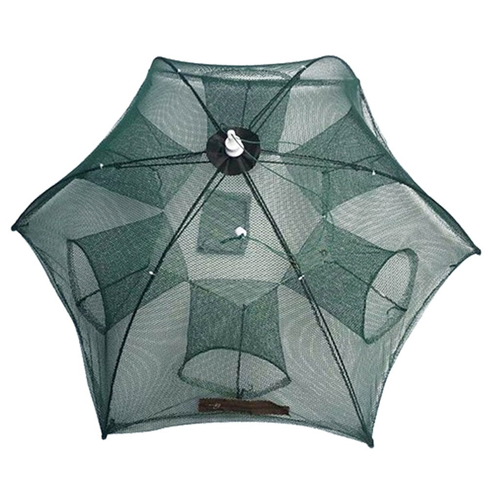 Portable Folding Automatic Fishing Net Fish Minnow Shrimp Crab Mesh Trap Tool