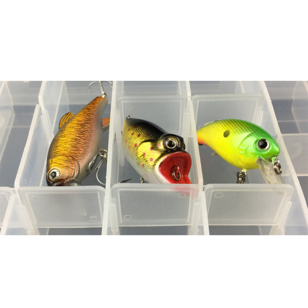 Large Capacity Fish Lure Bait Hook Tackle Box Fishing Storage Case Container