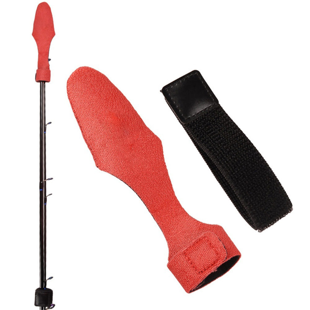 Fishing Rod Tip Cover Tie Tackle Fish Pole Fastening Strap Set Accessories