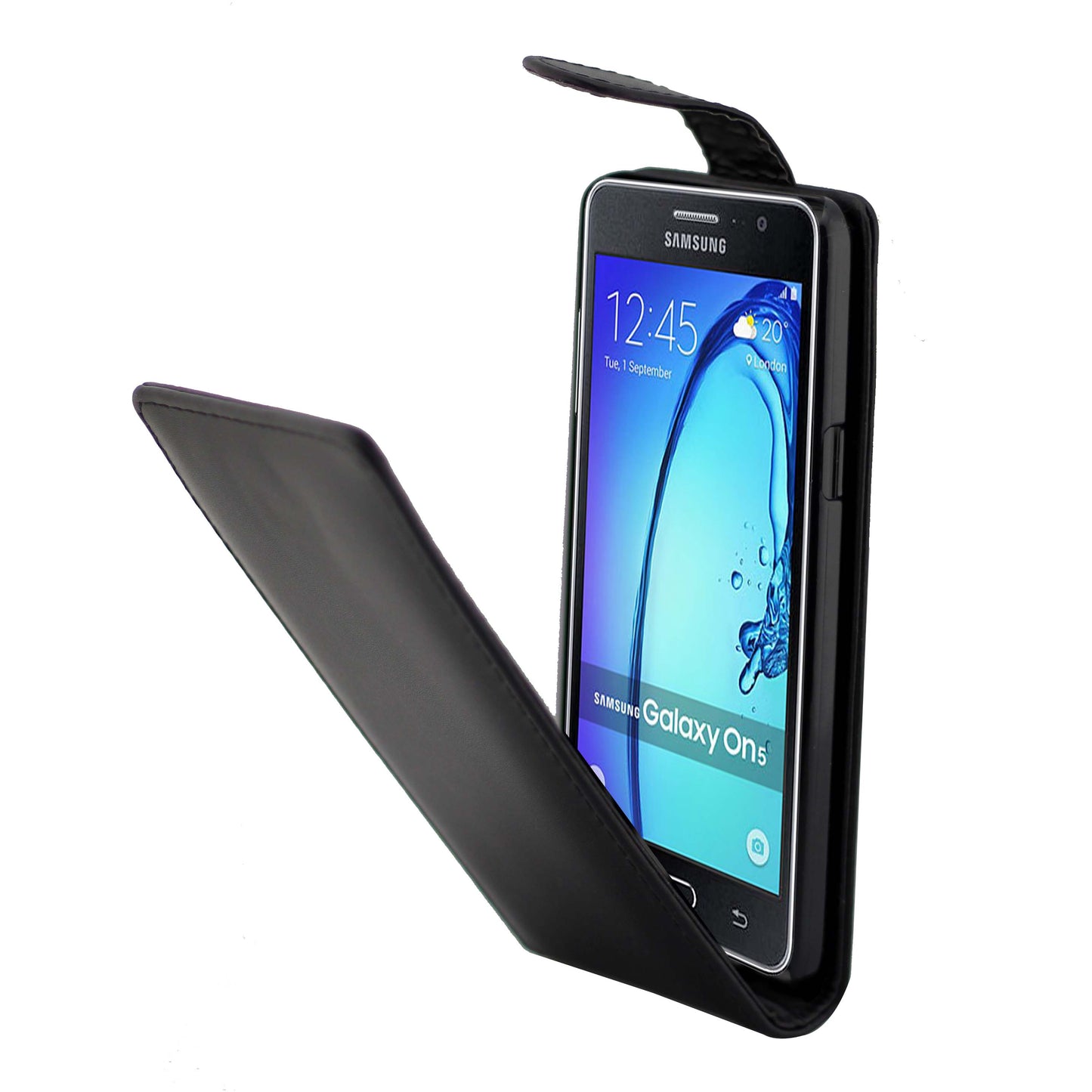 Phone Bags Cover For Samsung Galaxy On5 G5500 phone case Back coque PU leather Flip Vertical Up-Down Open skin pouch