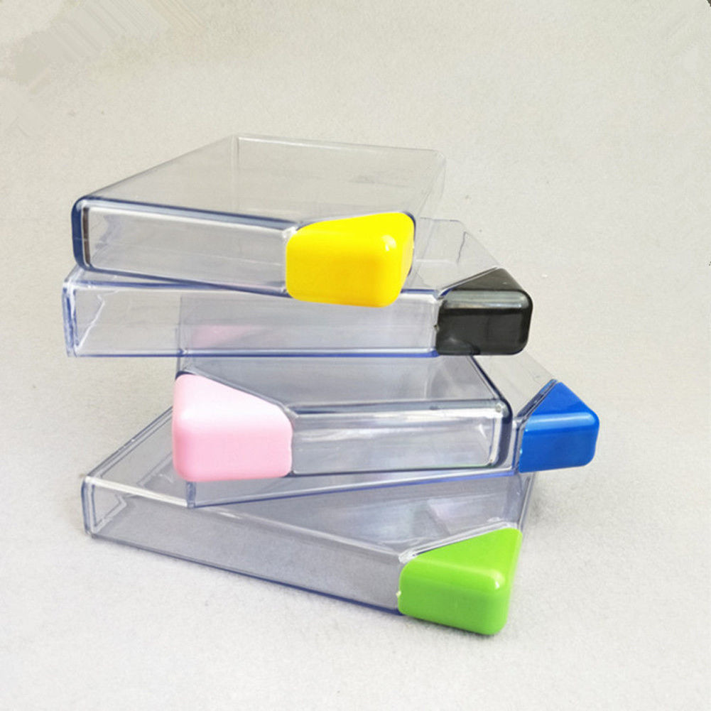 450ML Creative Book Paper Shape Transparent Portable Flat Plastic Water Bottle
