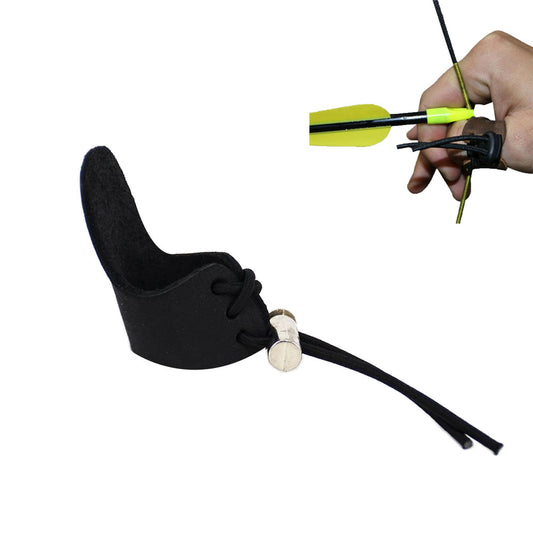 Archery Thumb Finger Tip Protector Guard Recurve Bow Outdoor Sports Hunting