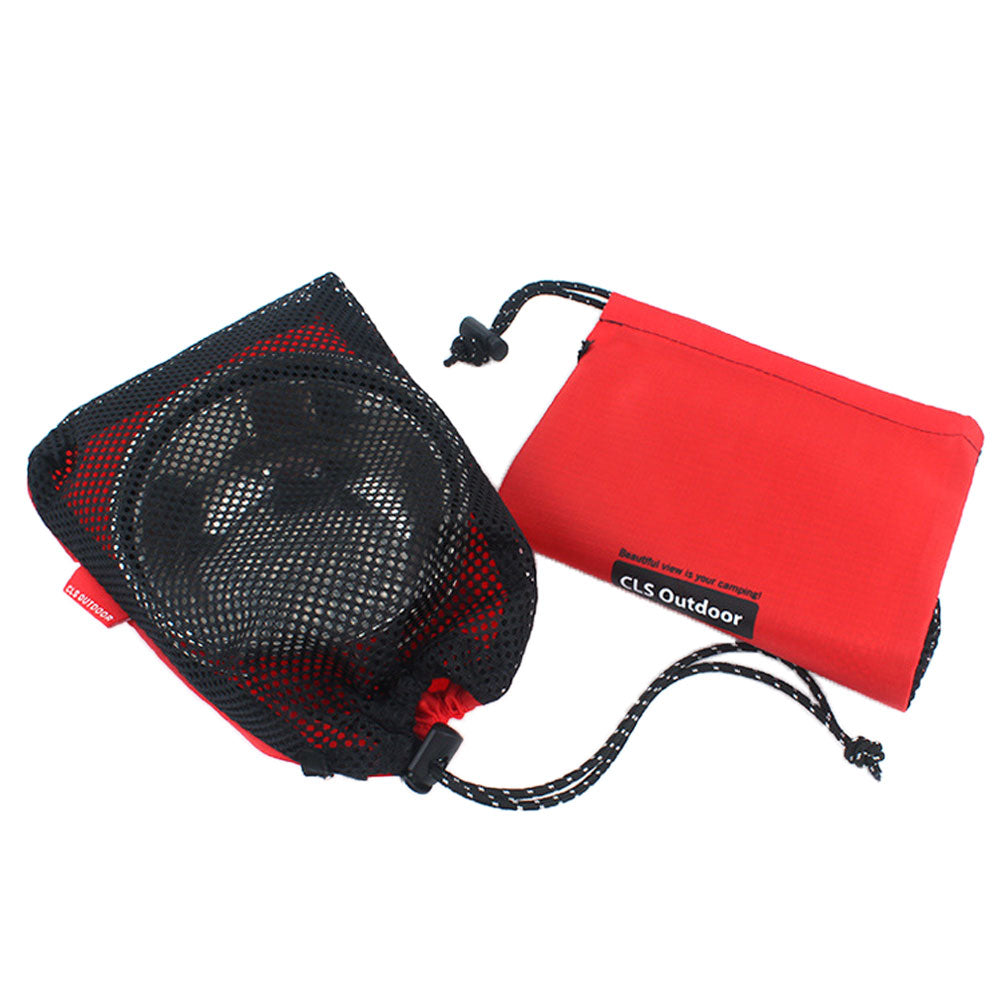 5Pcs Portable Outdoor Camping Travel Cosmetic Storage Mesh Bags Pouch Organizer