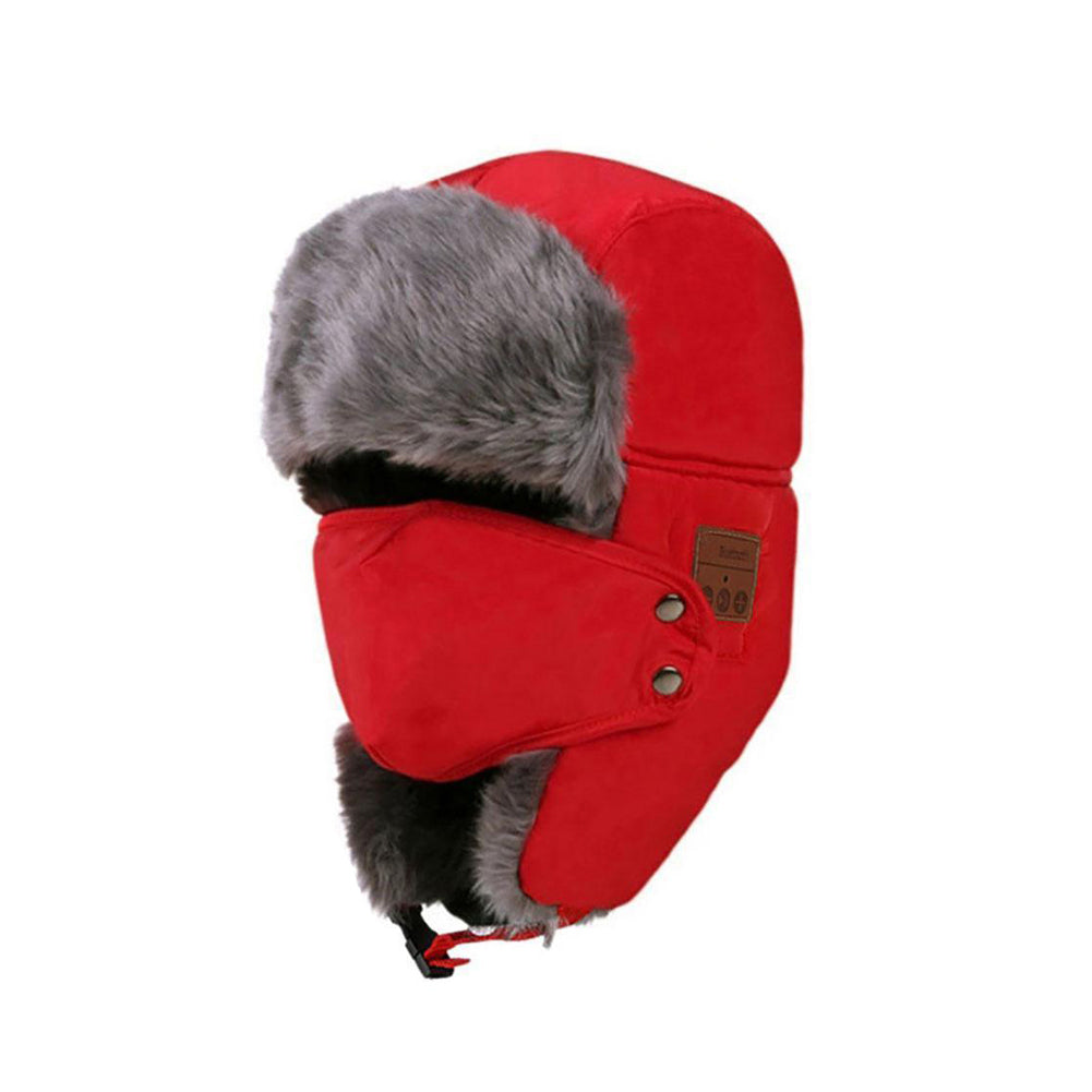 Bluetooth 5.0 Earphone Hat Winter Windproof Wireless Headset Unisex Music Cap