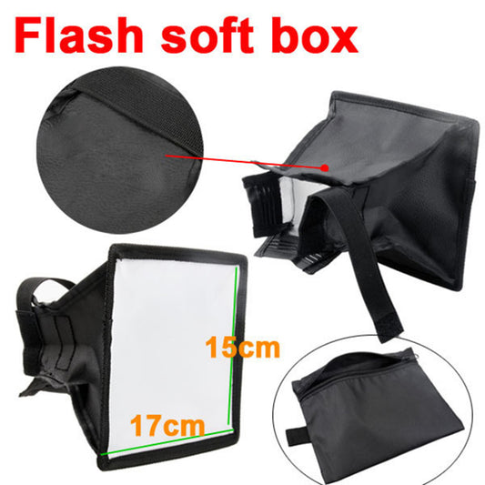 Flash Diffuser Light Softbox Photography Studio for Canon Nikon Sony Speedlight