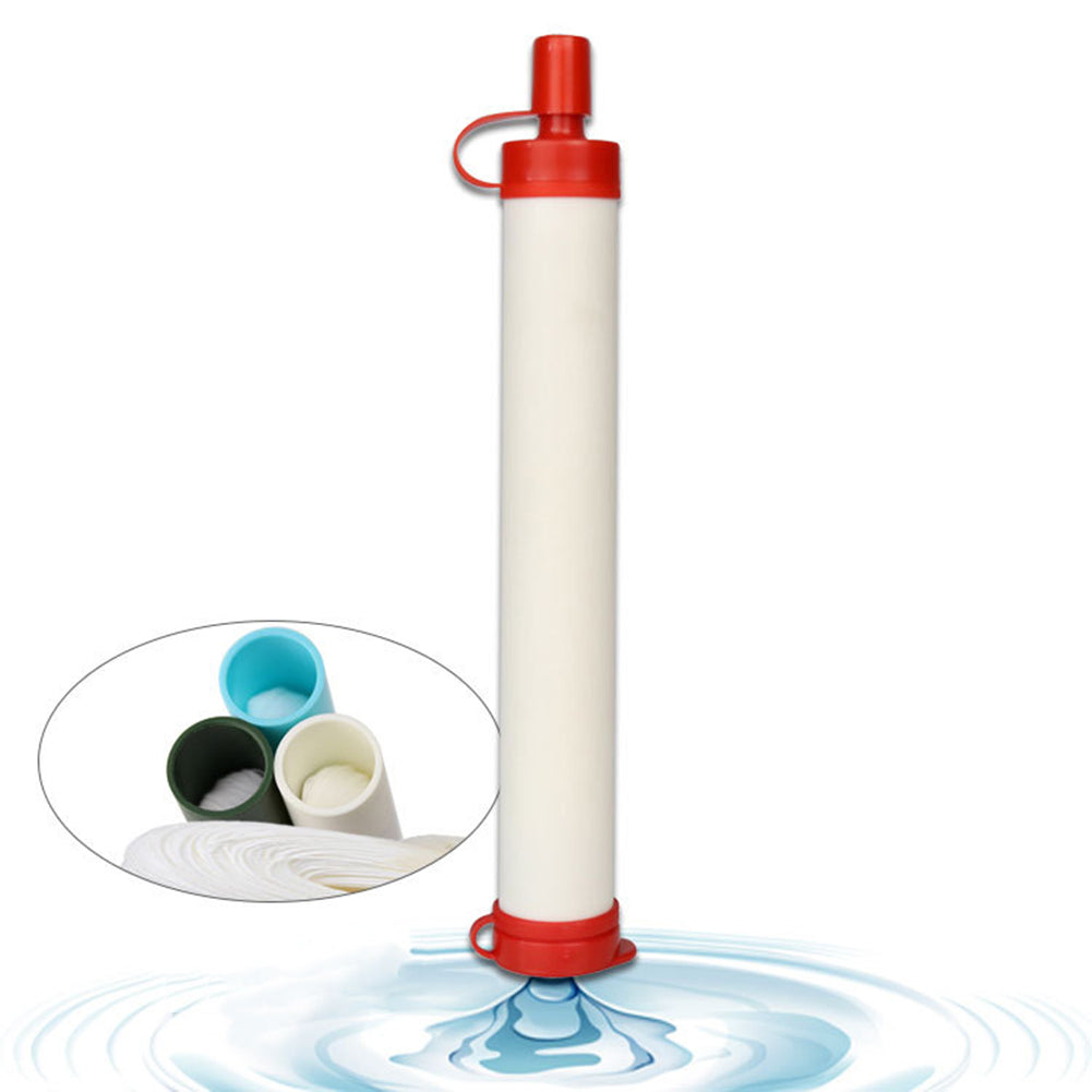 Fashion Camping Hiking Portable Filter Suction Pipe Outdoor Wild Water Purifier