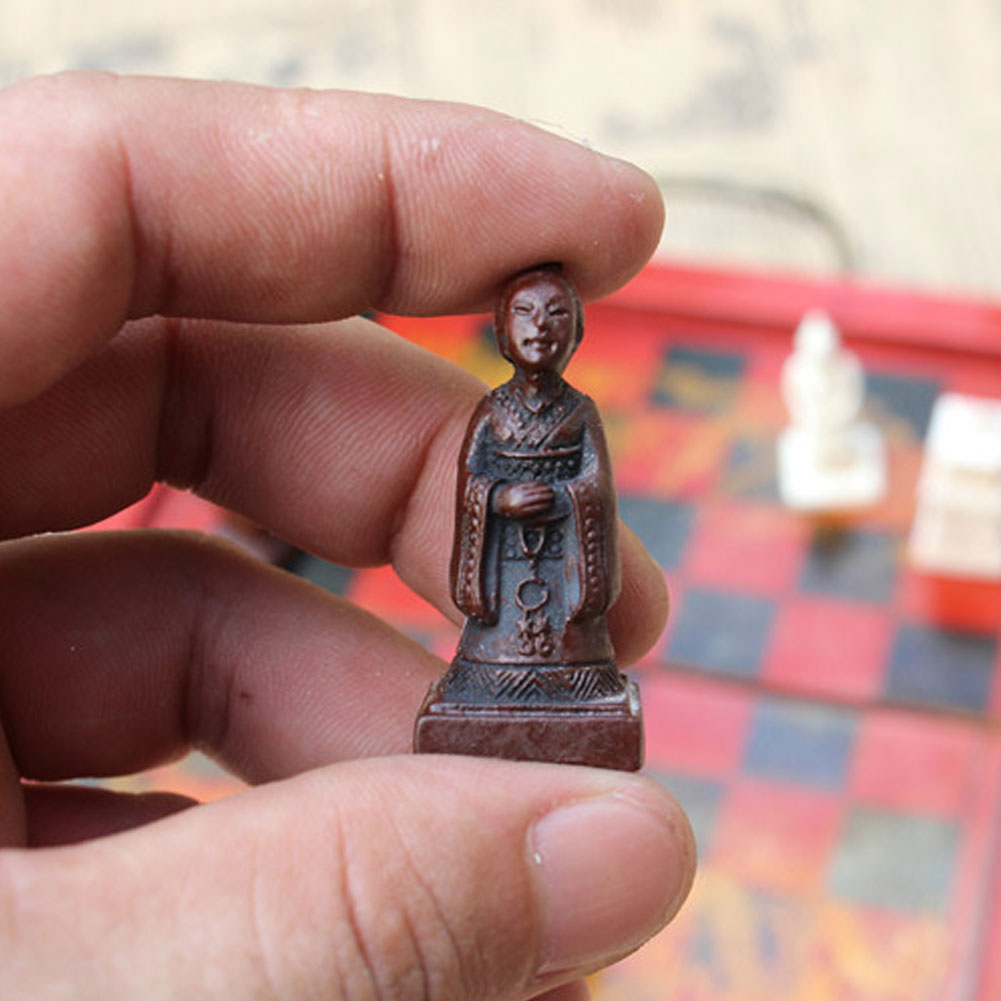 Kids Adults Professional Qing Dynasty Soldiers Table Chess Board Fun Toy Game