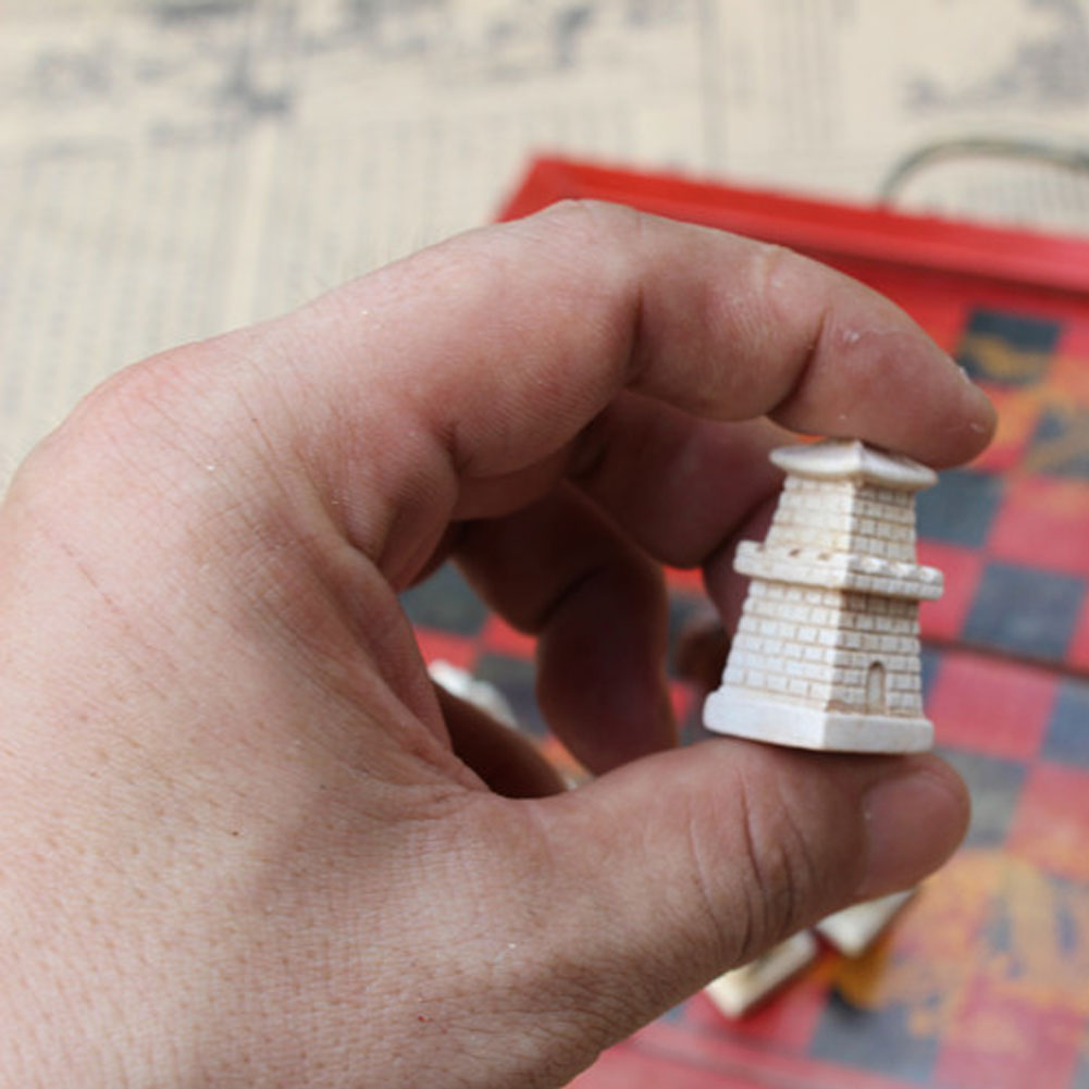 Kids Adults Professional Qing Dynasty Soldiers Table Chess Board Fun Toy Game