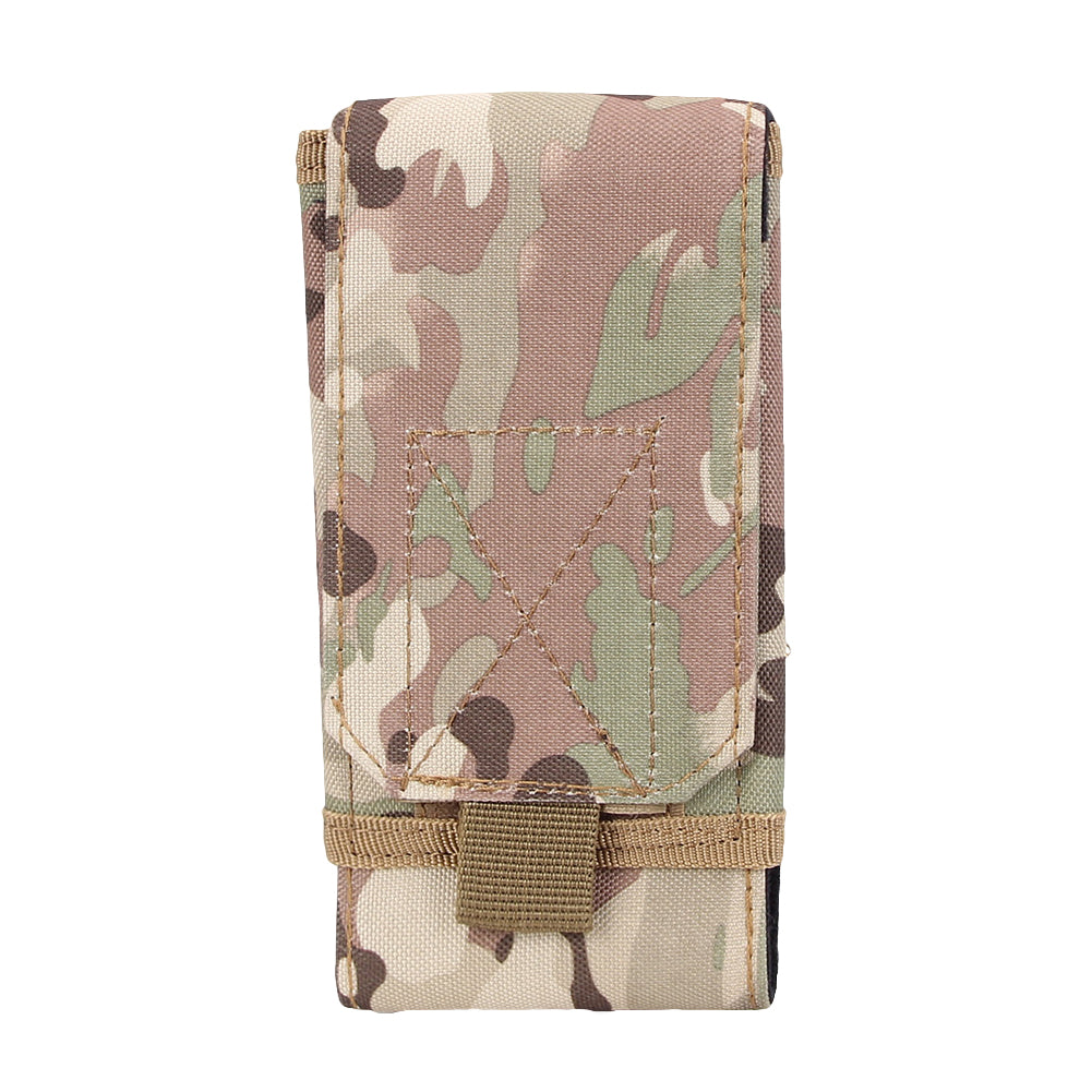 Phone Bag Tactical Outdoor Sports Belt Loop Cover Magic Tape Oxford Cloth Pouch