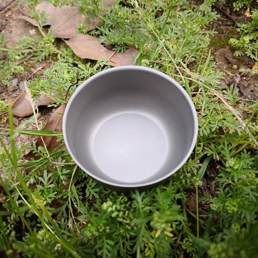 62ml Outdoor Camping Hiking Titanium Mini Ultralight Water Tea Cup Tableware