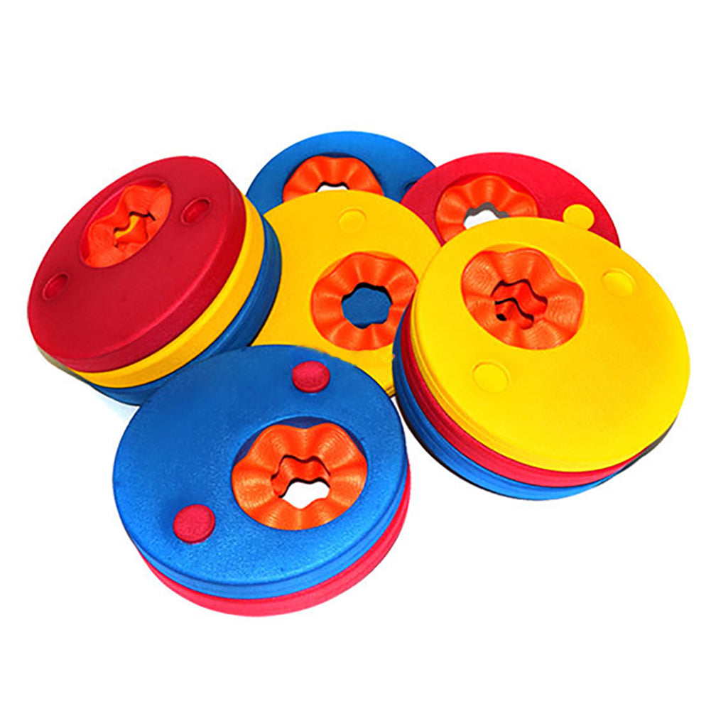 Inflation-free Float Discs EVA Swim Arm Band Kids Swimming Practice Accessories