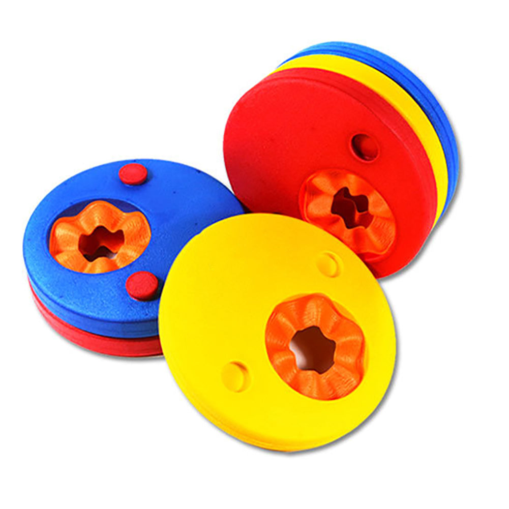 Inflation-free Float Discs EVA Swim Arm Band Kids Swimming Practice Accessories