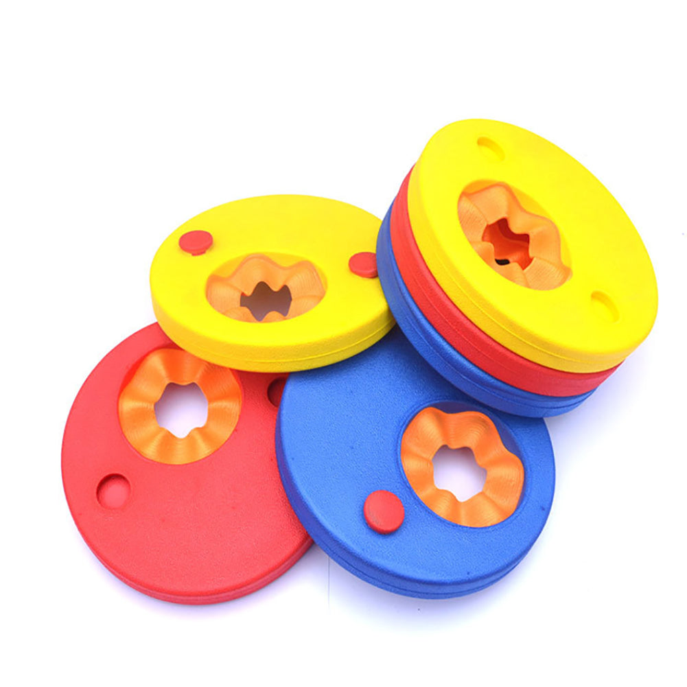 Inflation-free Float Discs EVA Swim Arm Band Kids Swimming Practice Accessories