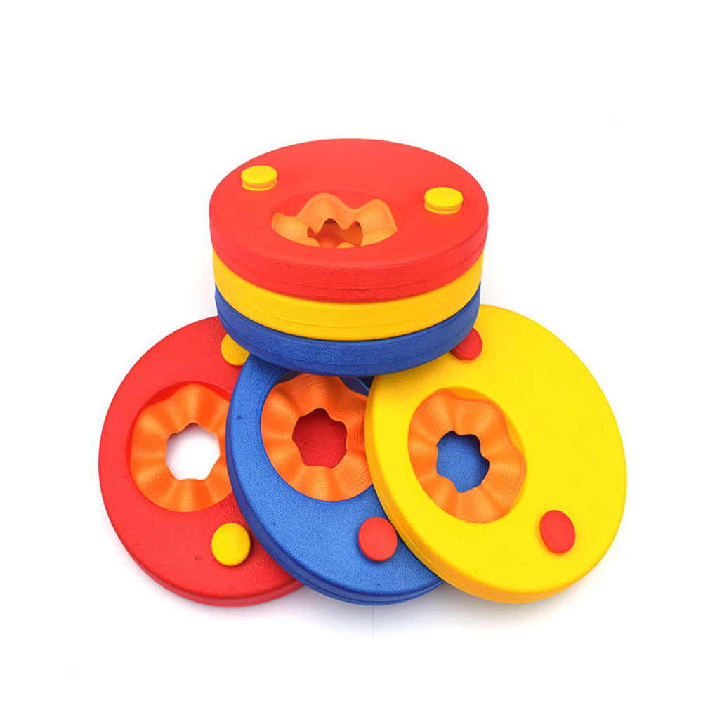 Inflation-free Float Discs EVA Swim Arm Band Kids Swimming Practice Accessories