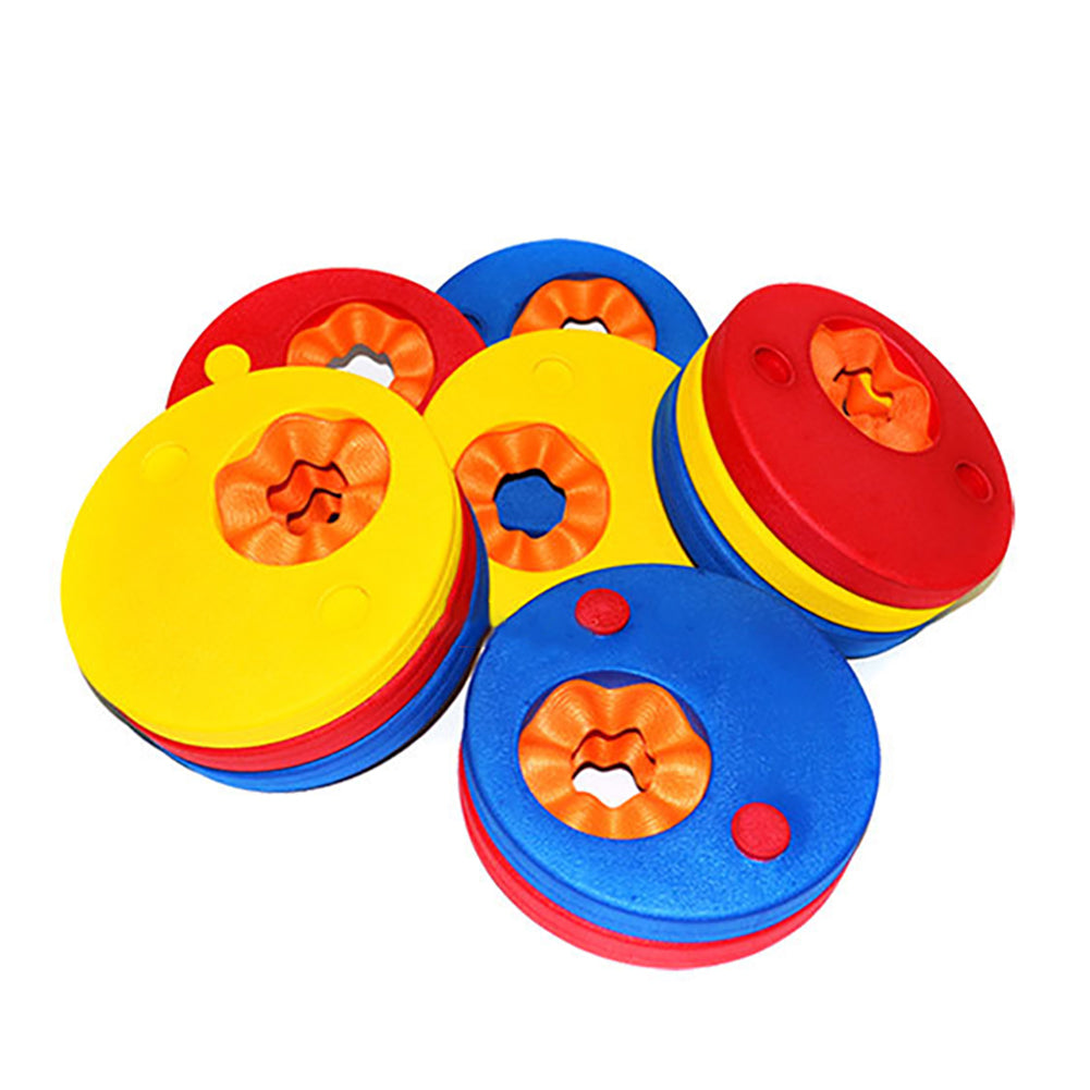 Inflation-free Float Discs EVA Swim Arm Band Kids Swimming Practice Accessories