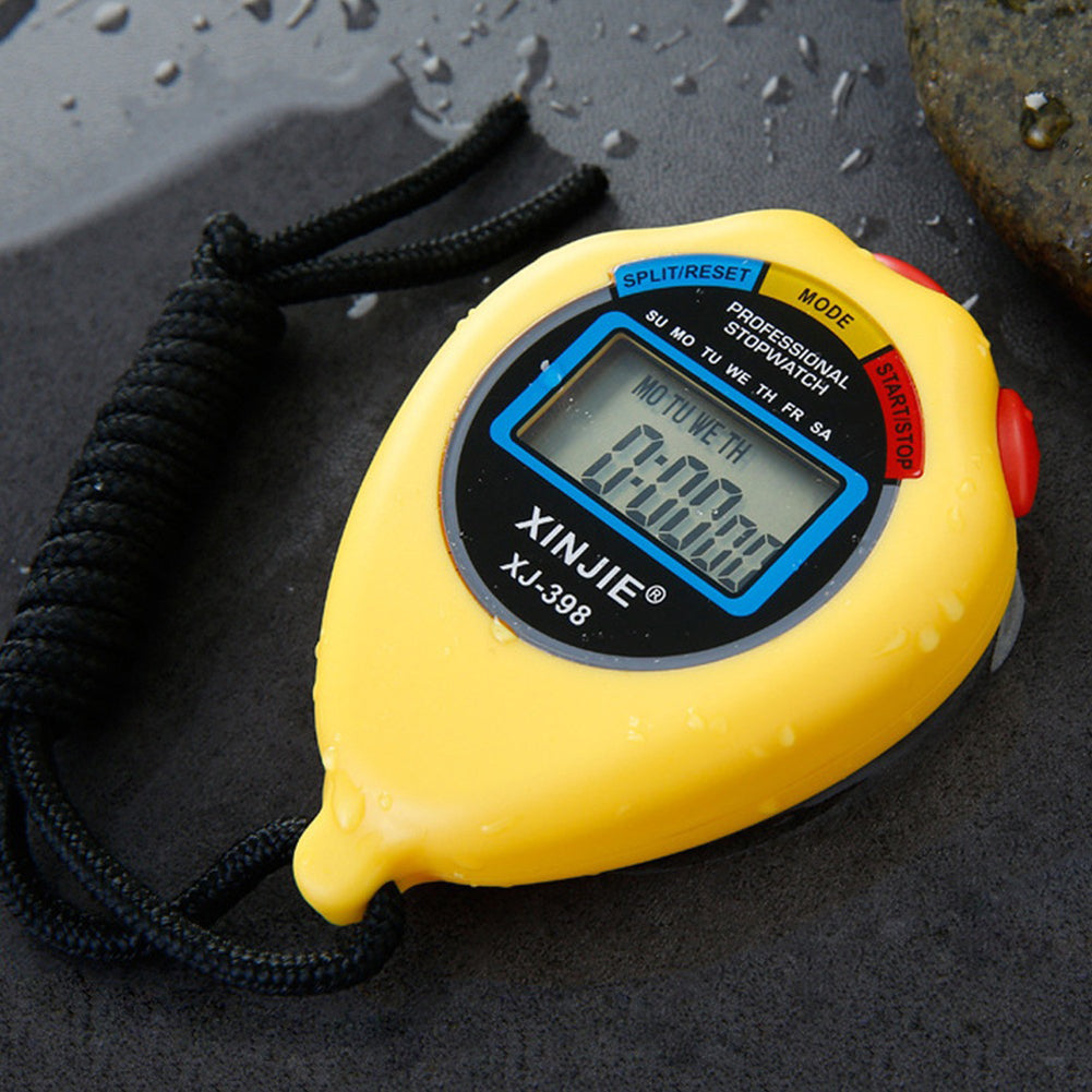 Stopwatch LCD Digital Professional Chronograph Timer Counter Sports Gym Tool