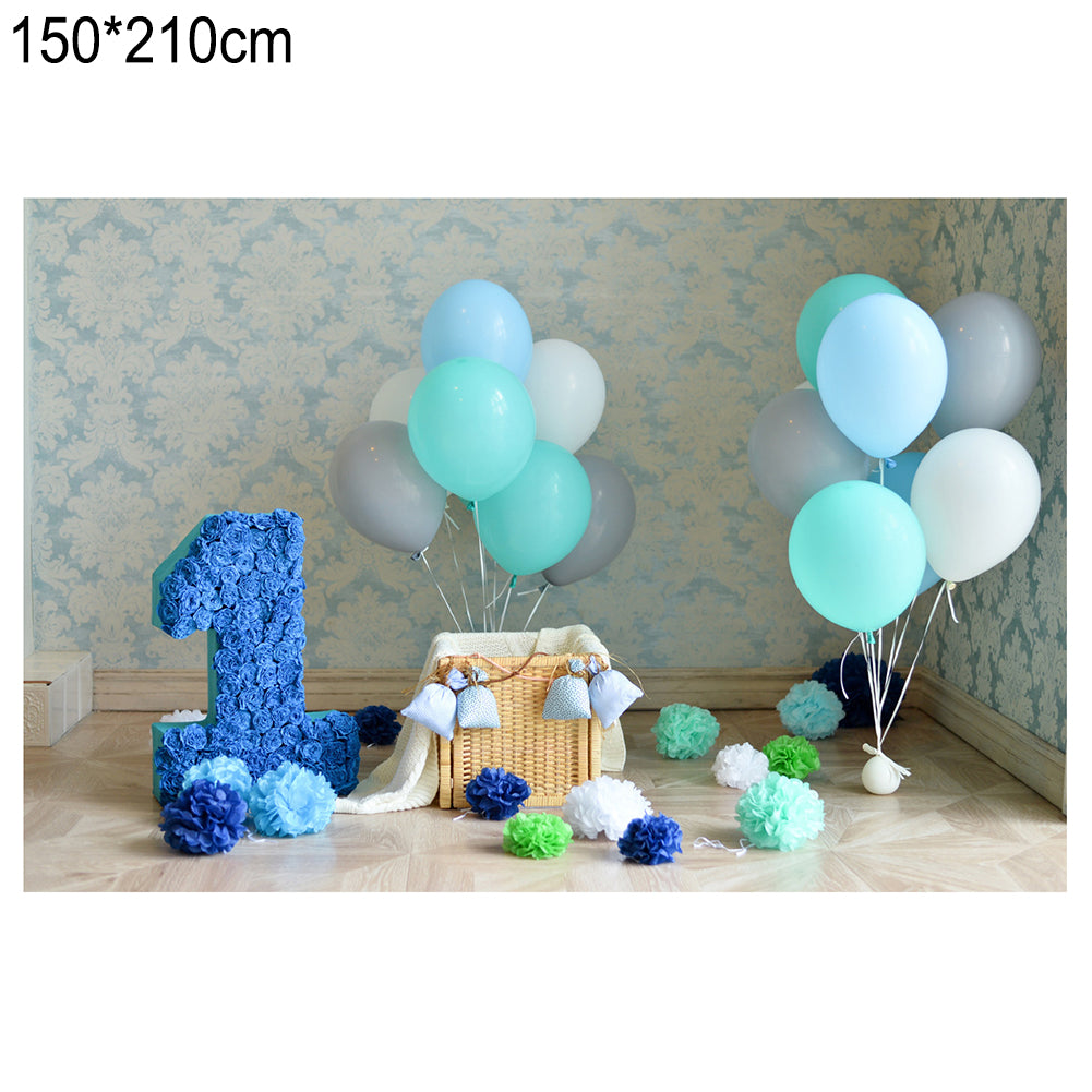 Kids Christmas Balloon Background Cloth Photo Studio Photography Backdrops Props