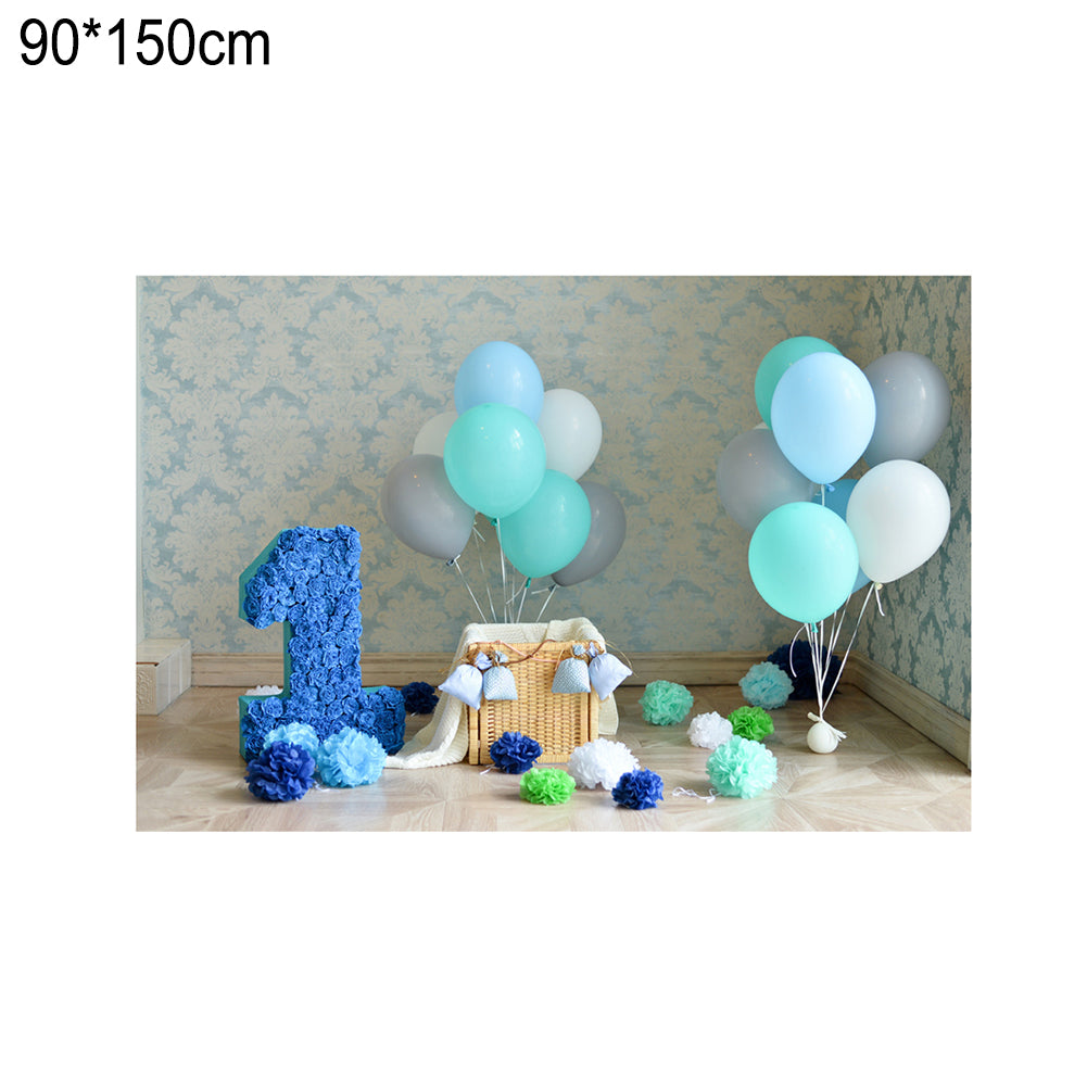 Kids Christmas Balloon Background Cloth Photo Studio Photography Backdrops Props