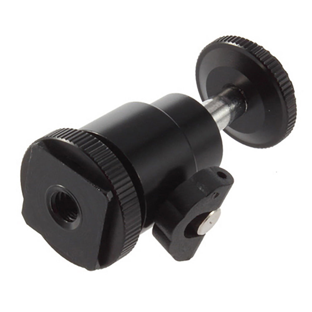 Mini Cradle Ball Head Holder with Lock Camera Tripod LED Light Bracket Mount