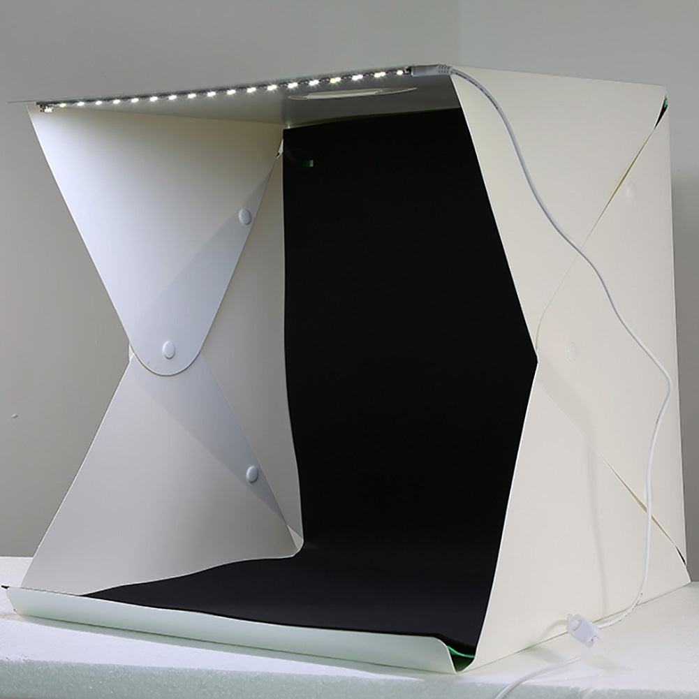 Mini Foldable Buckle LED Photo Taking Soft Light Studio Box Photography Props