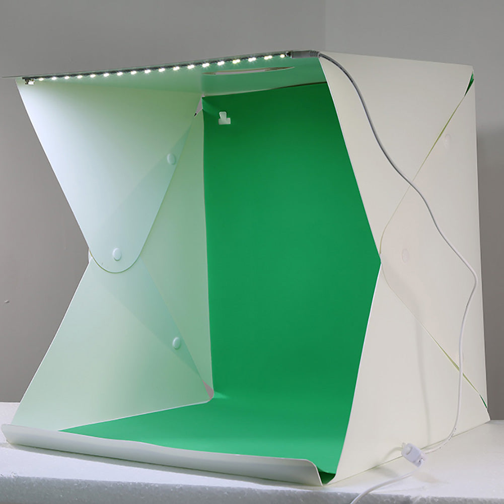 Mini Foldable Buckle LED Photo Taking Soft Light Studio Box Photography Props