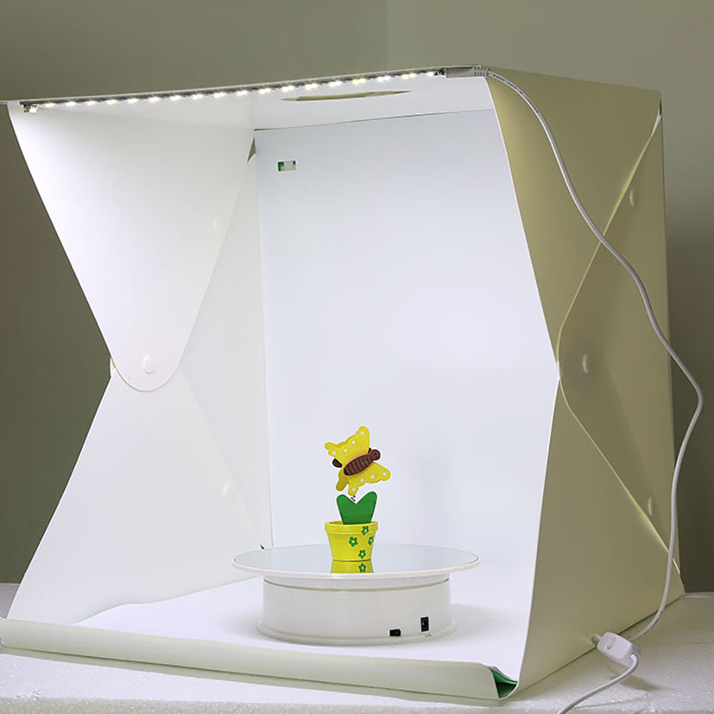 Mini Foldable Buckle LED Photo Taking Soft Light Studio Box Photography Props