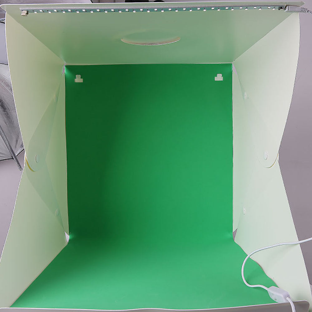 Mini Foldable Buckle LED Photo Taking Soft Light Studio Box Photography Props
