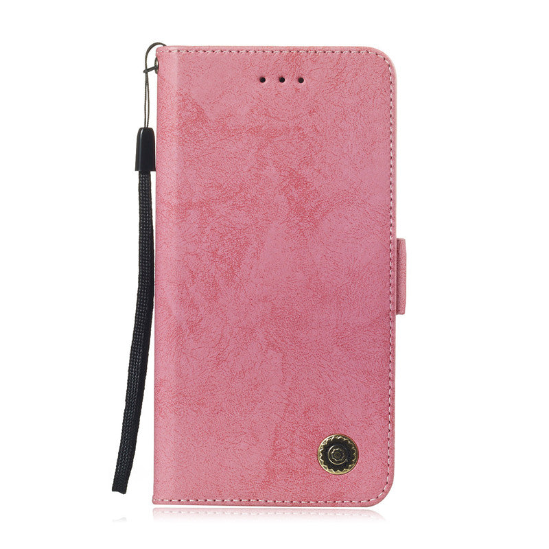 For iPhone 5S SE Case Flip Stand Wallet Retro PU Leather Cover design Mobile Phone Bags With Card slot function