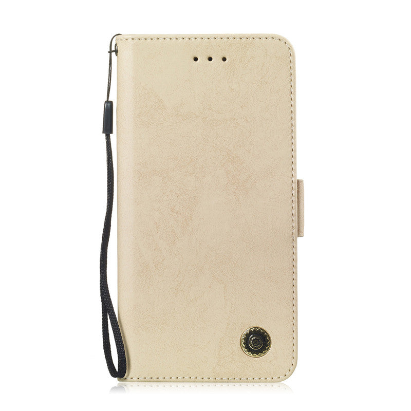 For iPhone 5S SE Case Flip Stand Wallet Retro PU Leather Cover design Mobile Phone Bags With Card slot function