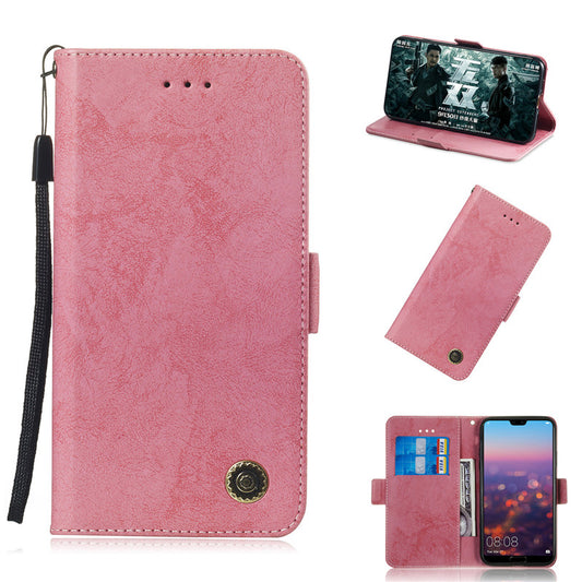 For Huawei P20 Lite/Nova 3E Case Flip Stand Wallet Retro Leather Cover design Mobile Phone Bag Card slot For Huawei P20 P20 Pro