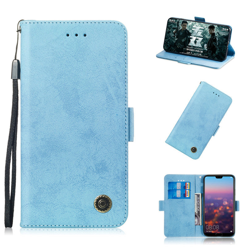 For Huawei P20 Lite/Nova 3E Case Flip Stand Wallet Retro Leather Cover design Mobile Phone Bag Card slot For Huawei P20 P20 Pro