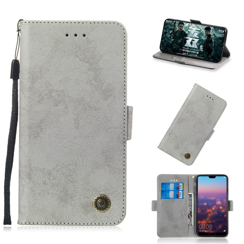 For Huawei P20 Lite/Nova 3E Case Flip Stand Wallet Retro Leather Cover design Mobile Phone Bag Card slot For Huawei P20 P20 Pro