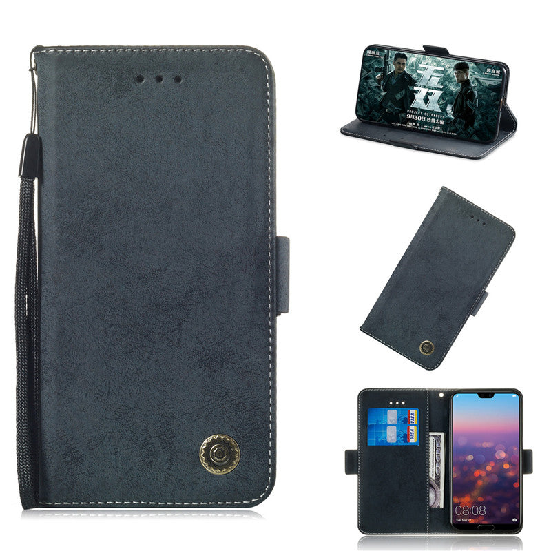 For Huawei P20 Lite/Nova 3E Case Flip Stand Wallet Retro Leather Cover design Mobile Phone Bag Card slot For Huawei P20 P20 Pro