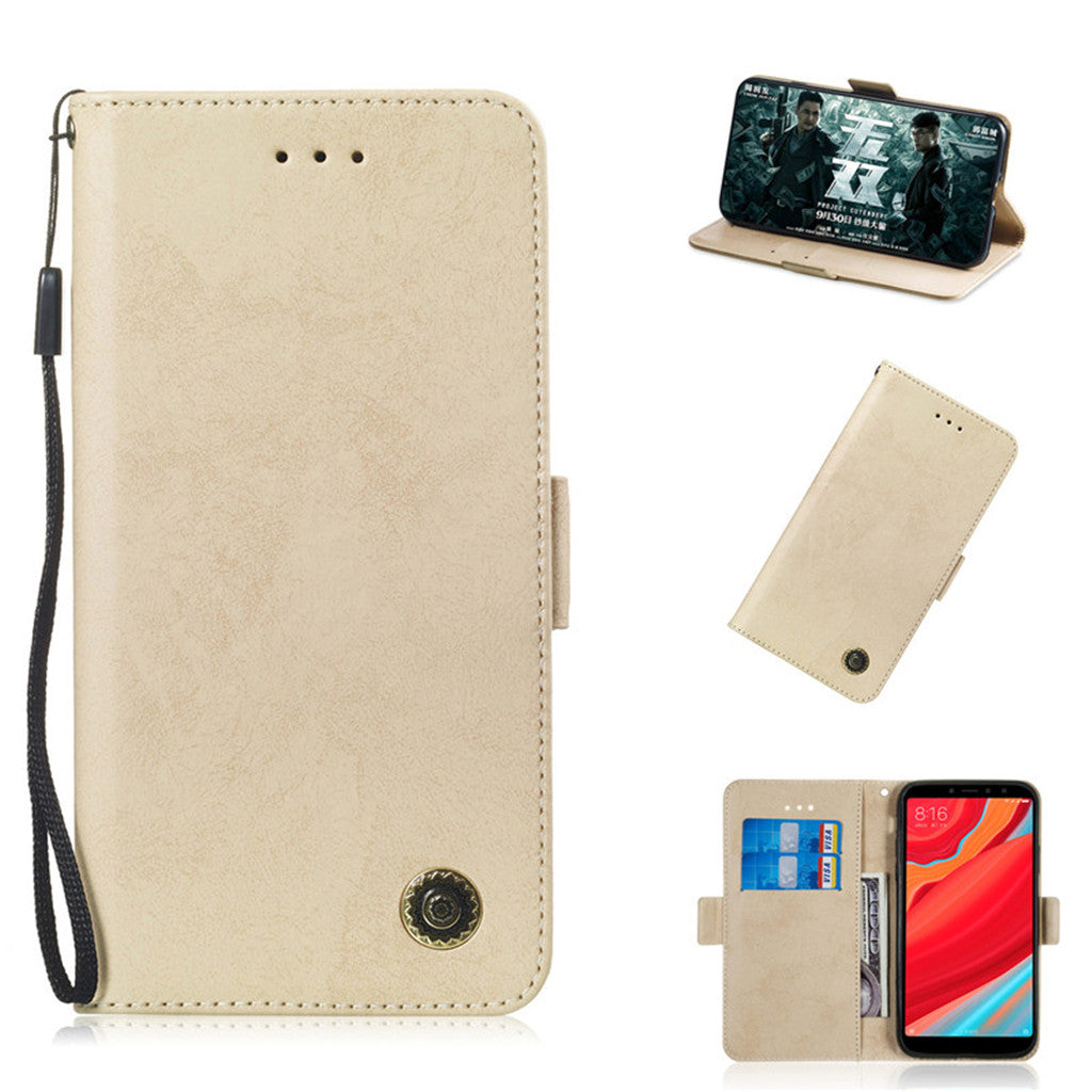 For Xiaomi Redmi S2 Case Flip Stand Wallet Retro Leather Cover design Mobile Phone Bags Card slot function For Xiaomi Redmi Y2