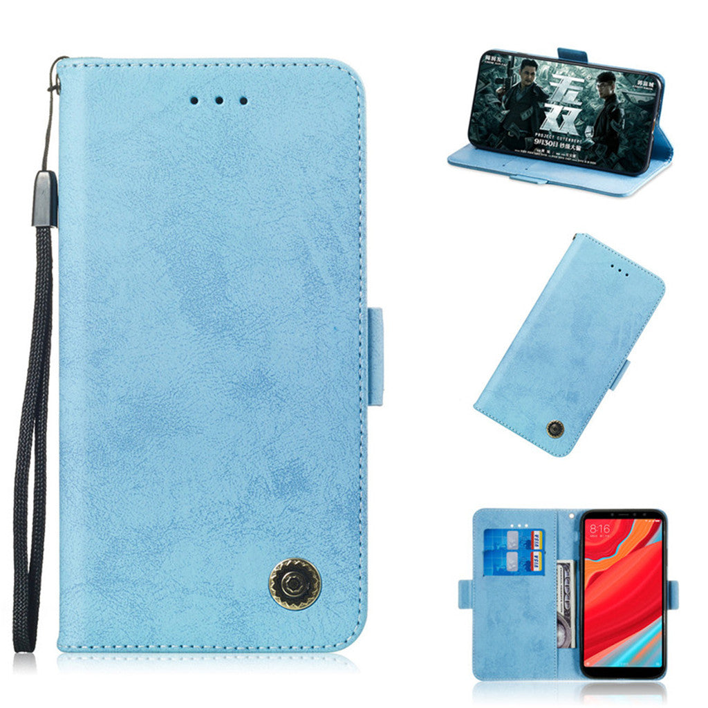 For Xiaomi Redmi S2 Case Flip Stand Wallet Retro Leather Cover design Mobile Phone Bags Card slot function For Xiaomi Redmi Y2