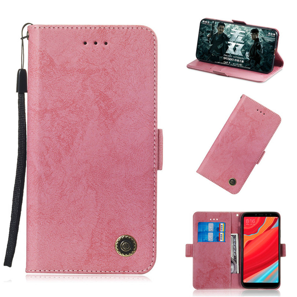 For Xiaomi Redmi S2 Case Flip Stand Wallet Retro Leather Cover design Mobile Phone Bags Card slot function For Xiaomi Redmi Y2
