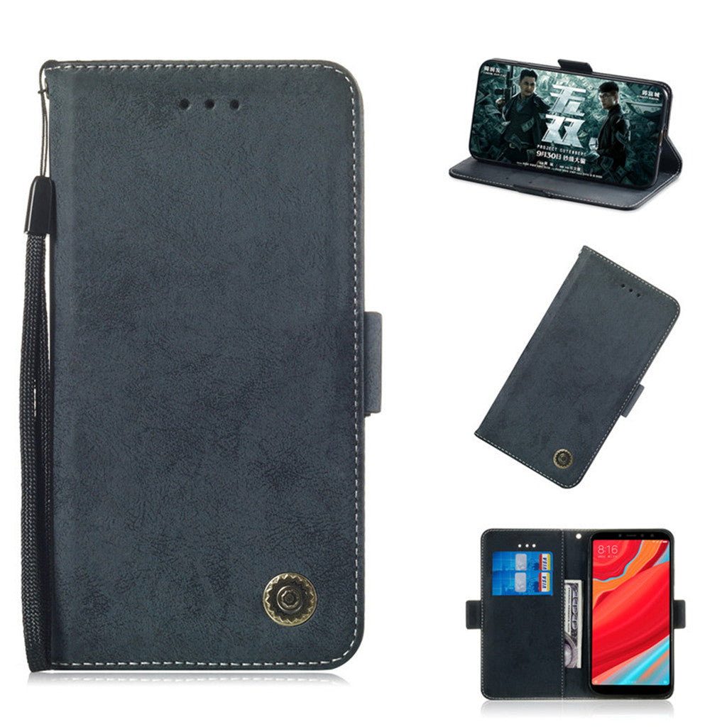For Xiaomi Redmi S2 Case Flip Stand Wallet Retro Leather Cover design Mobile Phone Bags Card slot function For Xiaomi Redmi Y2