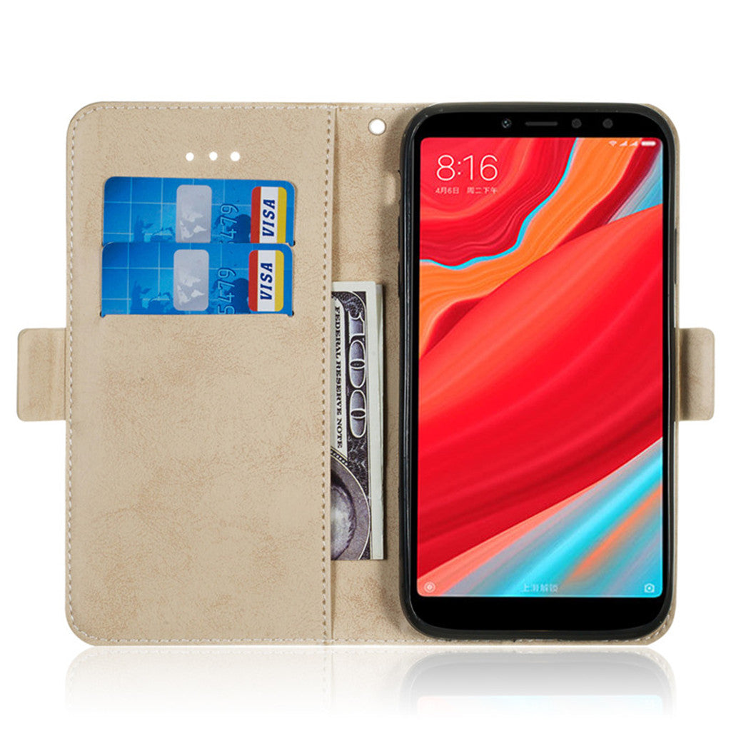 For Xiaomi Redmi S2 Case Flip Stand Wallet Retro Leather Cover design Mobile Phone Bags Card slot function For Xiaomi Redmi Y2