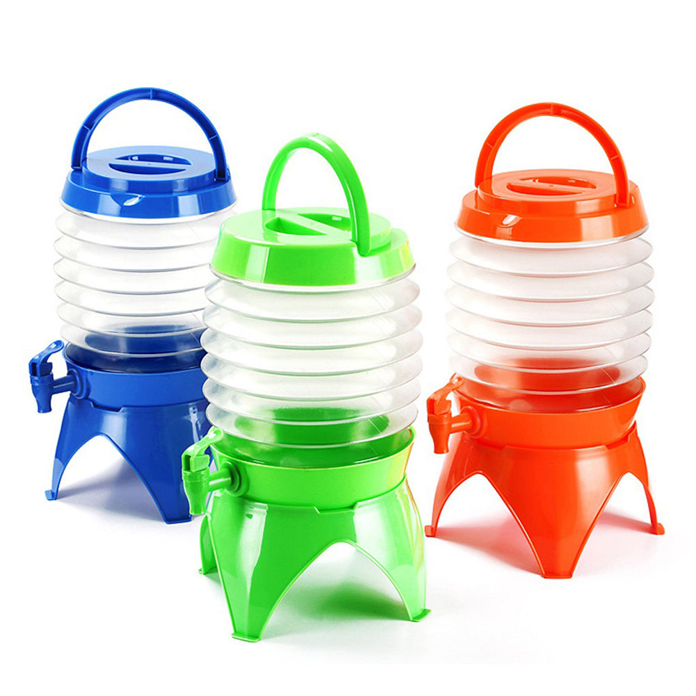 Foldable Car Kettle 5.5L Large Capacity Camping Water Storage Outdoor Bucket