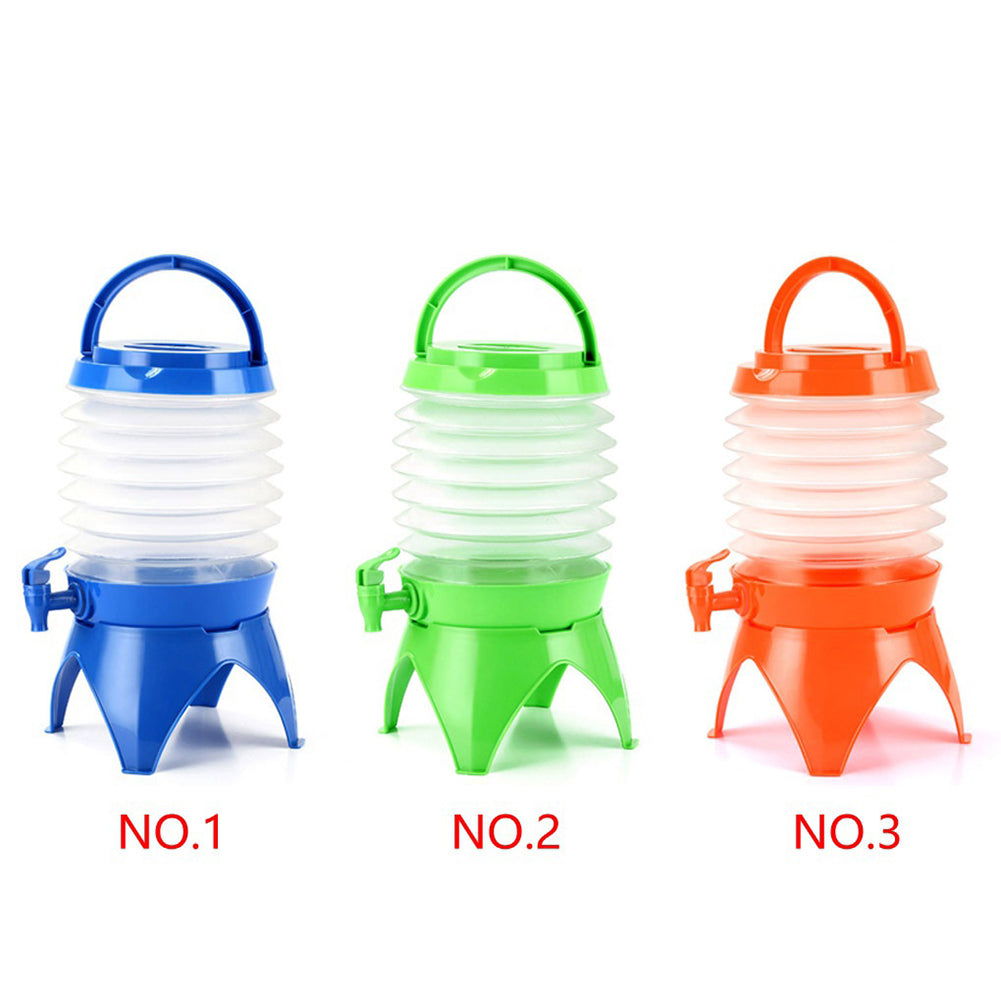 Foldable Car Kettle 5.5L Large Capacity Camping Water Storage Outdoor Bucket