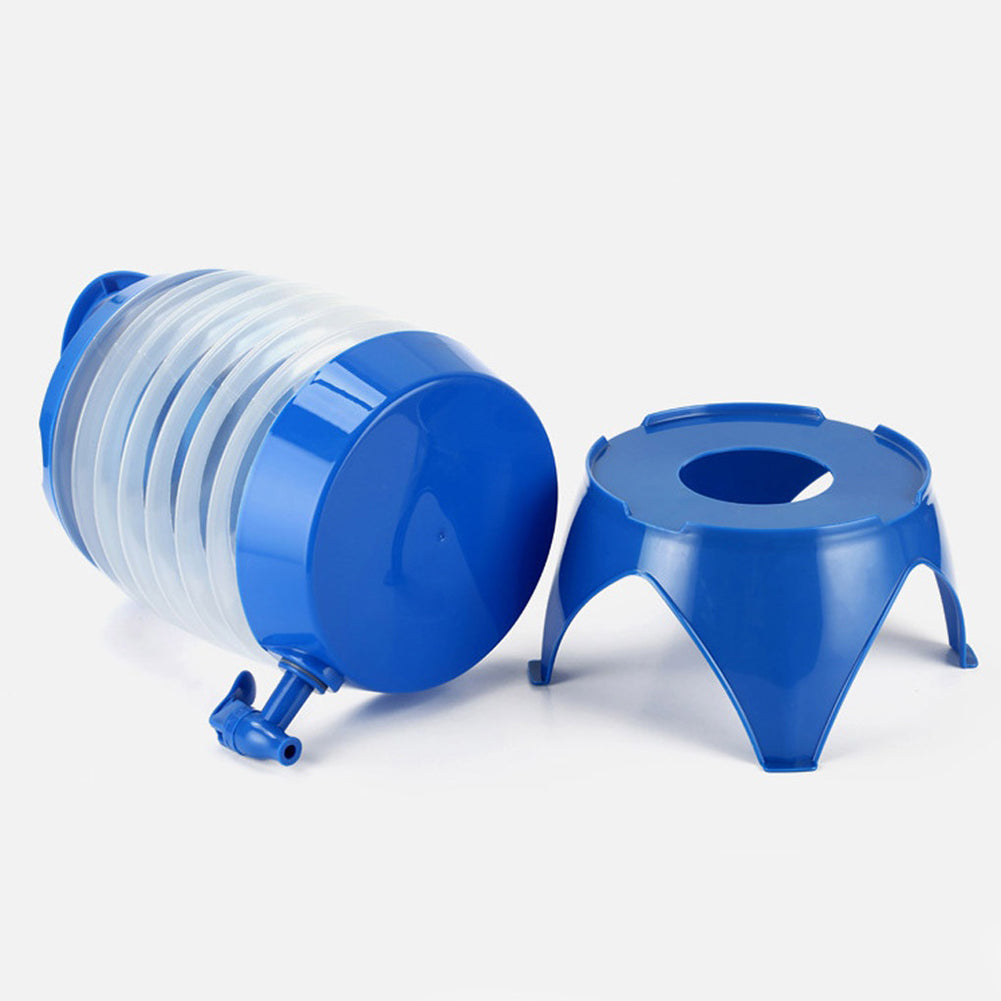 Foldable Car Kettle 5.5L Large Capacity Camping Water Storage Outdoor Bucket
