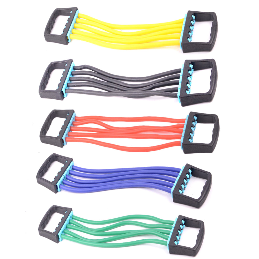 Portable Indoor Sports Chest Expander Puller Exercise Fitness Resistance Band