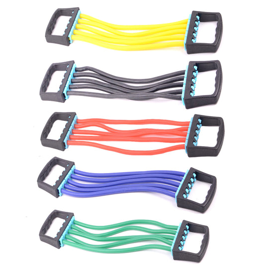 Portable Indoor Sports Chest Expander Puller Exercise Fitness Resistance Band