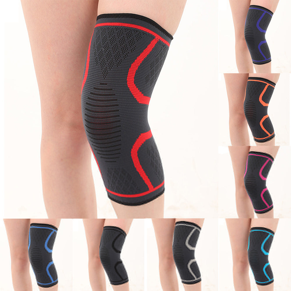 1Pc Compression Knee Brace Sleeve Support Running Gym Sports Joint Pain Relief