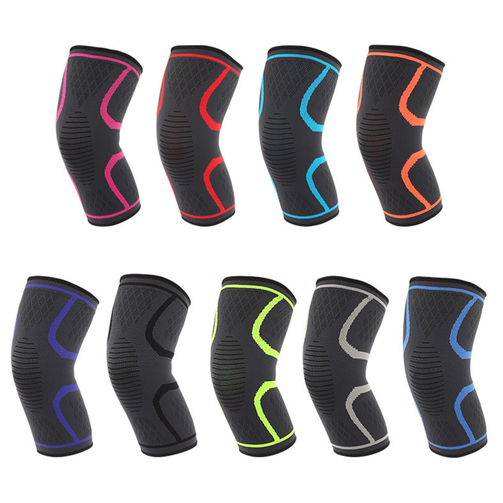 1Pc Compression Knee Brace Sleeve Support Running Gym Sports Joint Pain Relief