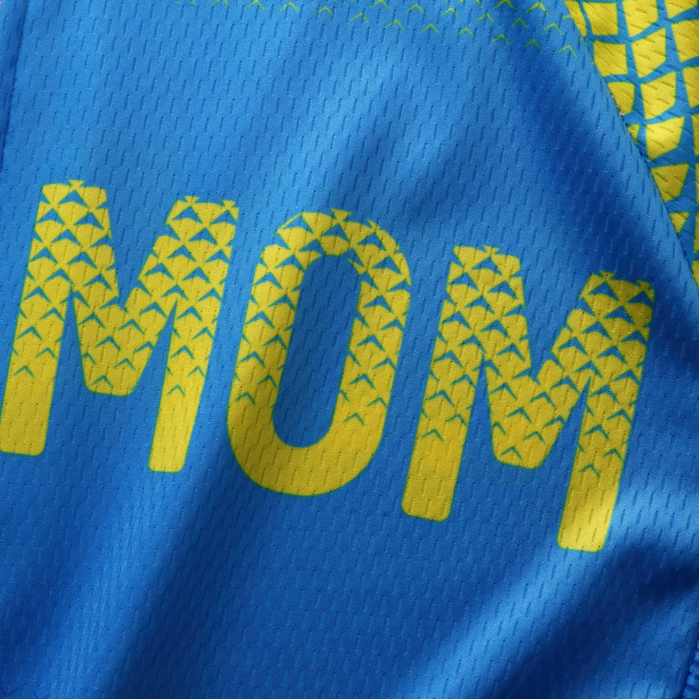 Men's Fashion Sporty Quick Dry Racing Cycling Stand Collar Long Sleeve Top