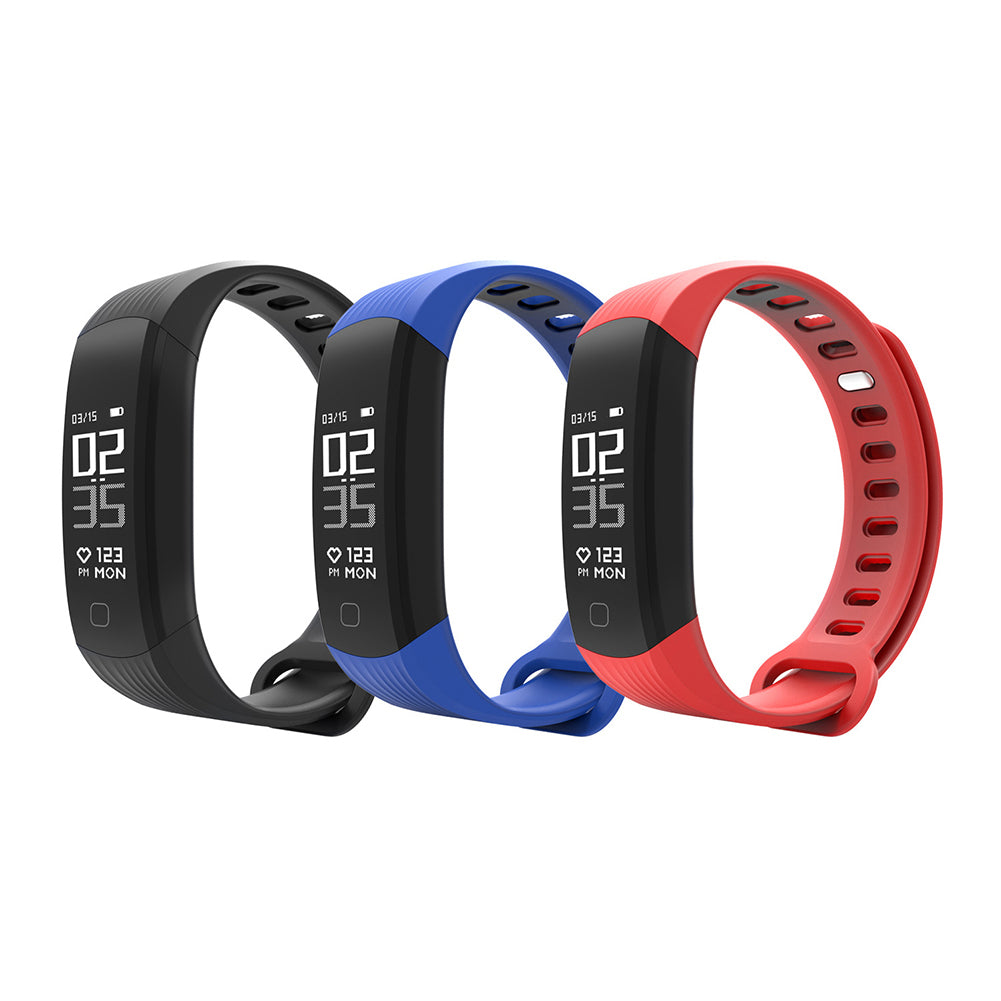 Heart Rate Monitor Waterproof Bluetooth Smart Bracelet Fitness Tracker Wristband