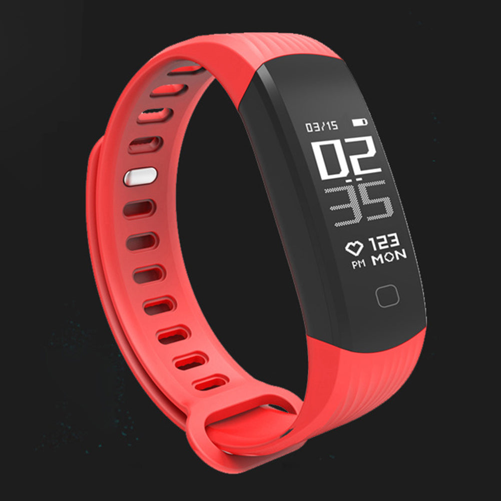 Heart Rate Monitor Waterproof Bluetooth Smart Bracelet Fitness Tracker Wristband