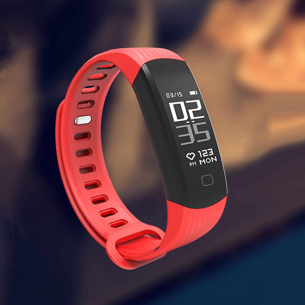 Heart Rate Monitor Waterproof Bluetooth Smart Bracelet Fitness Tracker Wristband