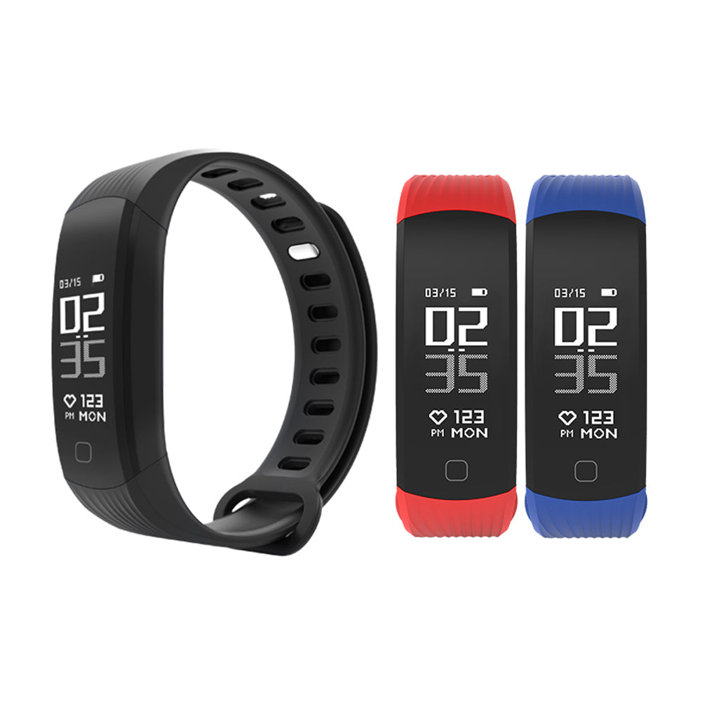 Heart Rate Monitor Waterproof Bluetooth Smart Bracelet Fitness Tracker Wristband